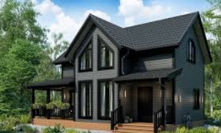 Проекты каркасных домов с террасой от 3562 рублей | Строй-Плв