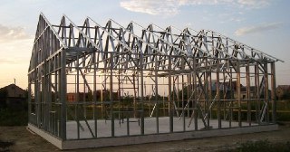 Строительство из ЛСТК Полевской цена от 9158 руб. м2