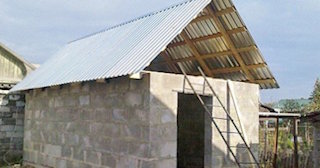 Строительство бани из пеноблоков в Полевском - цена от 132275 рублей