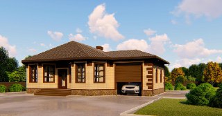 Строительство из арболита под ключ Полевской цены от 12617 руб.